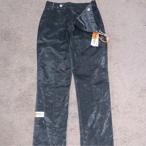 Size small black mesh Heron Preston pants